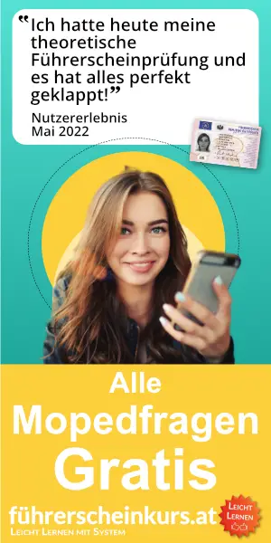 Mopedfragen - Leicht lernen mit Führerscheinkurs.at - So gehts leicht zum Führerschein